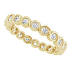 Bezel-Set Eternity Band