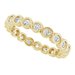 Bezel-Set Eternity Band