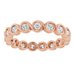 Bezel-Set Eternity Band