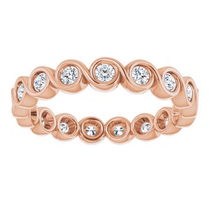 Bezel-Set Eternity Band