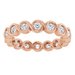 Bezel-Set Eternity Band