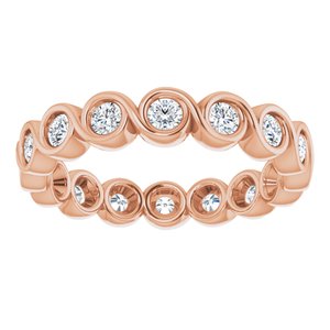 Bezel-Set Eternity Band
