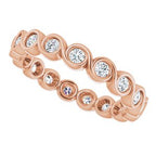Bezel-Set Eternity Band