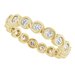 Bezel-Set Eternity Band