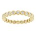 Bezel-Set Eternity Band