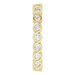 Bezel-Set Eternity Band