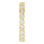 Bezel-Set Eternity Band
