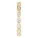 Bezel-Set Eternity Band