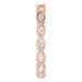 Bezel-Set Eternity Band