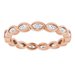 Bezel-Set Eternity Band