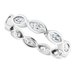 Bezel-Set Eternity Band