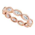 Bezel-Set Eternity Band