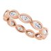 Bezel-Set Eternity Band
