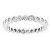 Bezel-Set Eternity Band