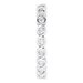 Bezel-Set Eternity Band
