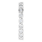 Bezel-Set Eternity Band