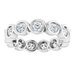 Bezel-Set Eternity Band