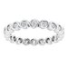 Bezel-Set Eternity Band