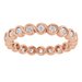 Bezel-Set Eternity Band