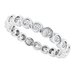Bezel-Set Eternity Band