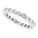 Bezel-Set Eternity Band