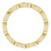 Bezel-Set Eternity Band