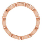 Bezel-Set Eternity Band