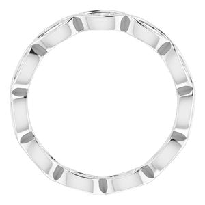 Bezel-Set Eternity Band