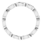 Bezel-Set Eternity Band