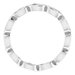 Bezel-Set Eternity Band