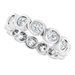Bezel-Set Eternity Band