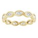 Bezel-Set Eternity Band