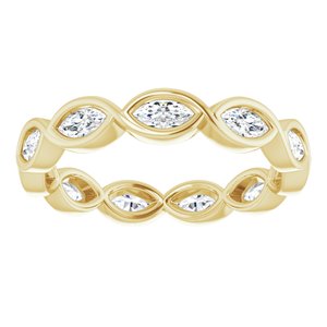 Bezel-Set Eternity Band