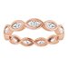 Bezel-Set Eternity Band