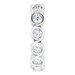 Bezel-Set Eternity Band