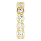 Bezel-Set Eternity Band