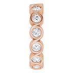 Bezel-Set Eternity Band