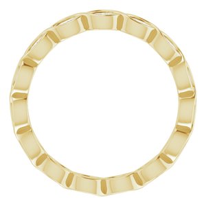 Bezel-Set Eternity Band