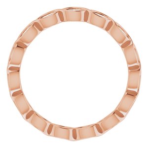 Bezel-Set Eternity Band