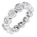 Bezel-Set Eternity Band