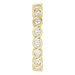 Bezel-Set Eternity Band