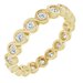 Bezel-Set Eternity Band