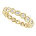 Bezel-Set Eternity Band
