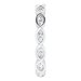 Bezel-Set Eternity Band