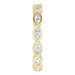 Bezel-Set Eternity Band
