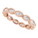 Bezel-Set Eternity Band