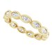 Bezel-Set Eternity Band