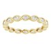 Bezel-Set Eternity Band
