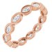 Bezel-Set Eternity Band