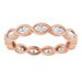 Bezel-Set Eternity Band